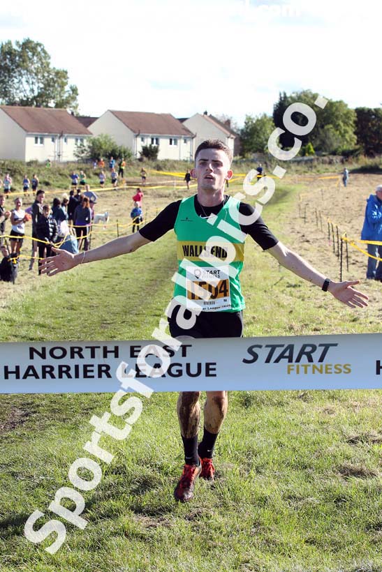 Senior mens 2019 Start Fitness Harrier League, Wrekenton, Gateshead. Photo: David T. Hewitson/Sports for All Pics
